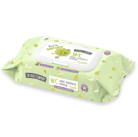 papel higiénico húmedo manzana