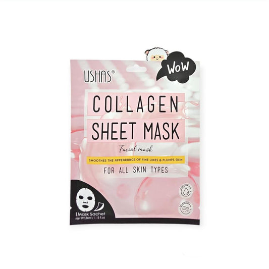 Mascarilla facial con colágeno Ushas