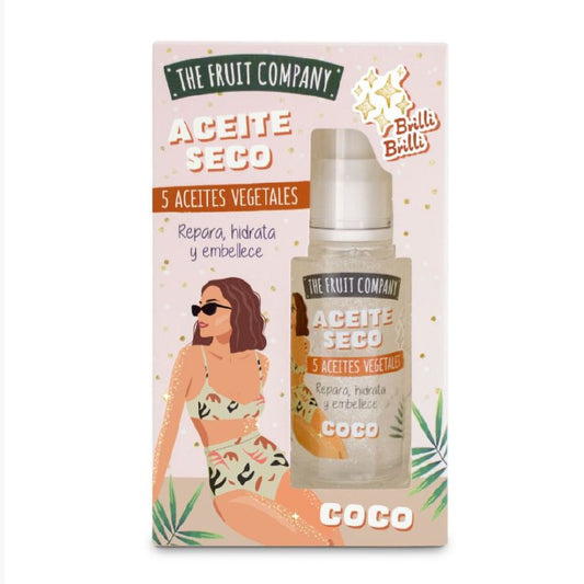 Aceite seco con brilli de coco