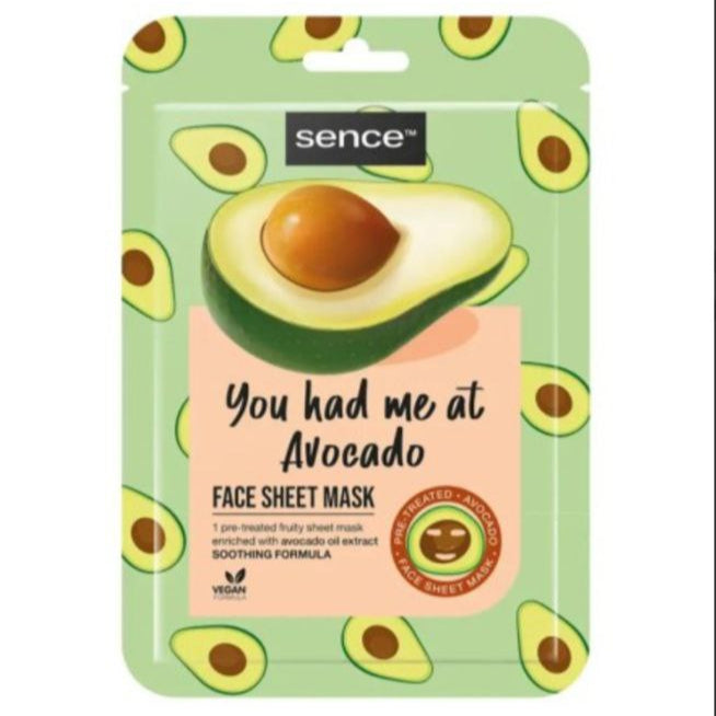 Mascarilla facial de aguacate - Sence