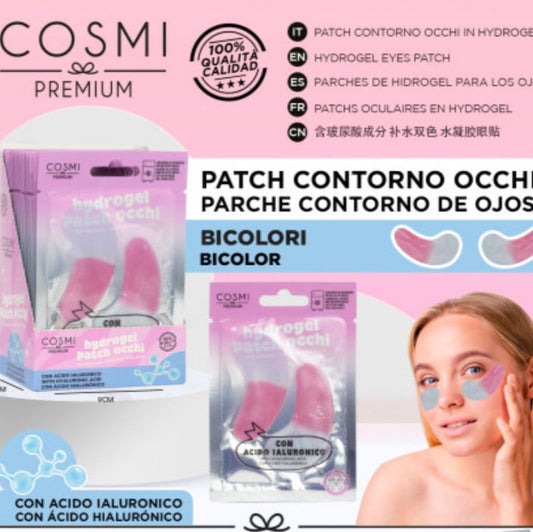 Mascarilla para ojos bicolor