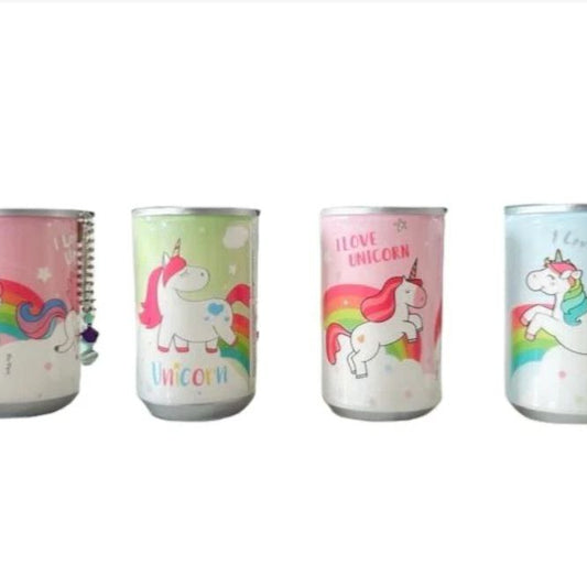Toallitas húmedas lata unicornio