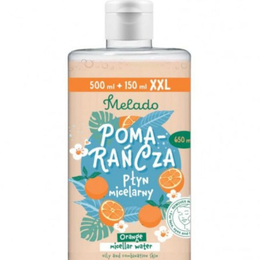 Agua micelar naranja