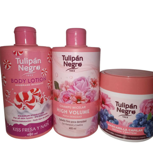 Set Tulipán negro