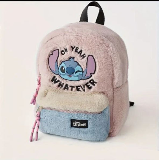 Mochila de Stitch de pelito