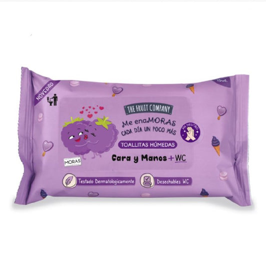 toallitas húmedas de moras - the fruit company